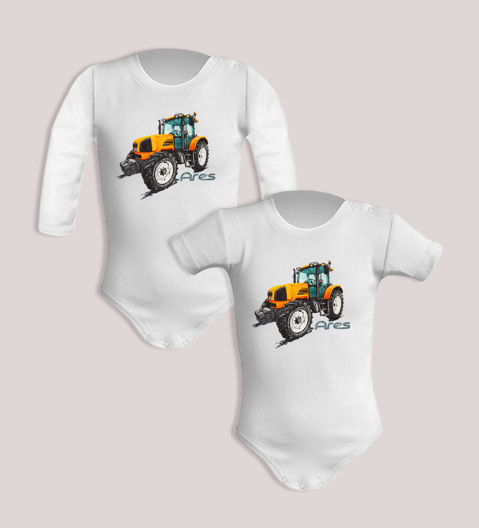 Renault Ares — body (Rozmiar: 9M; Długość rękawa: krótki; Rodzaj nadruku: Renault Ares)