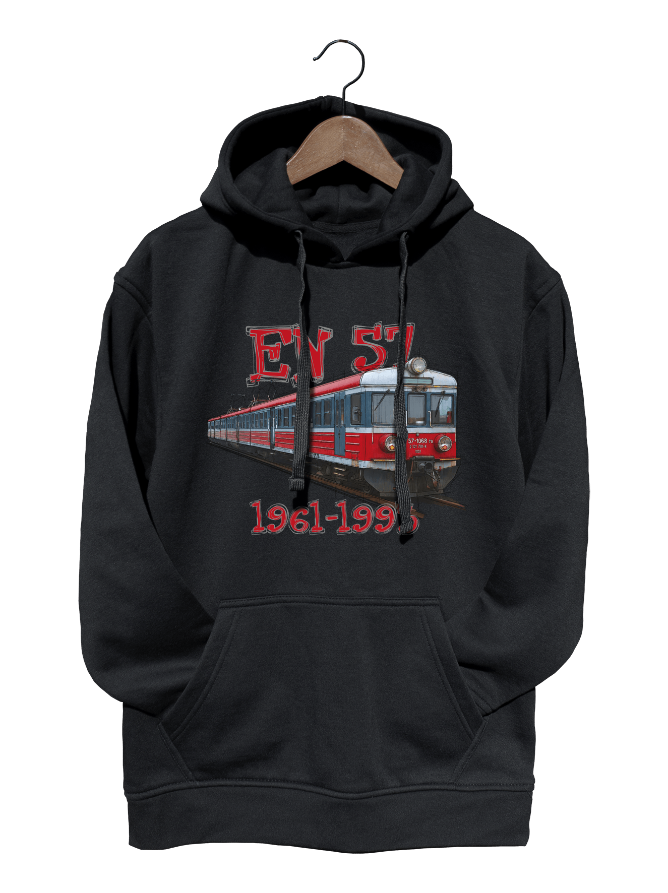 EN57 Regio — bluza (Rozmiar: M; Kolor bluzy: czarny; Rodzaj nadruku: EN57 Regio)