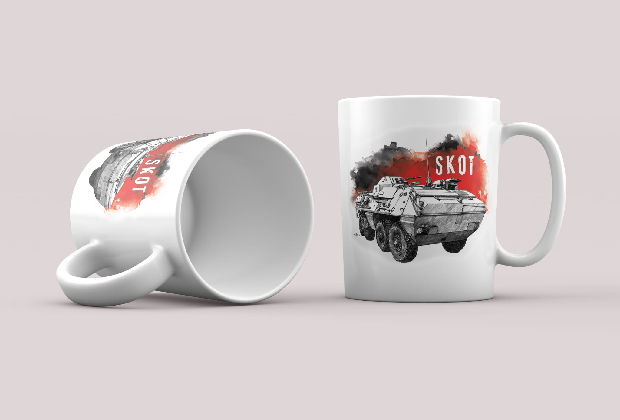 SKOT — kubek (Rodzaj nadruku: SKOT)