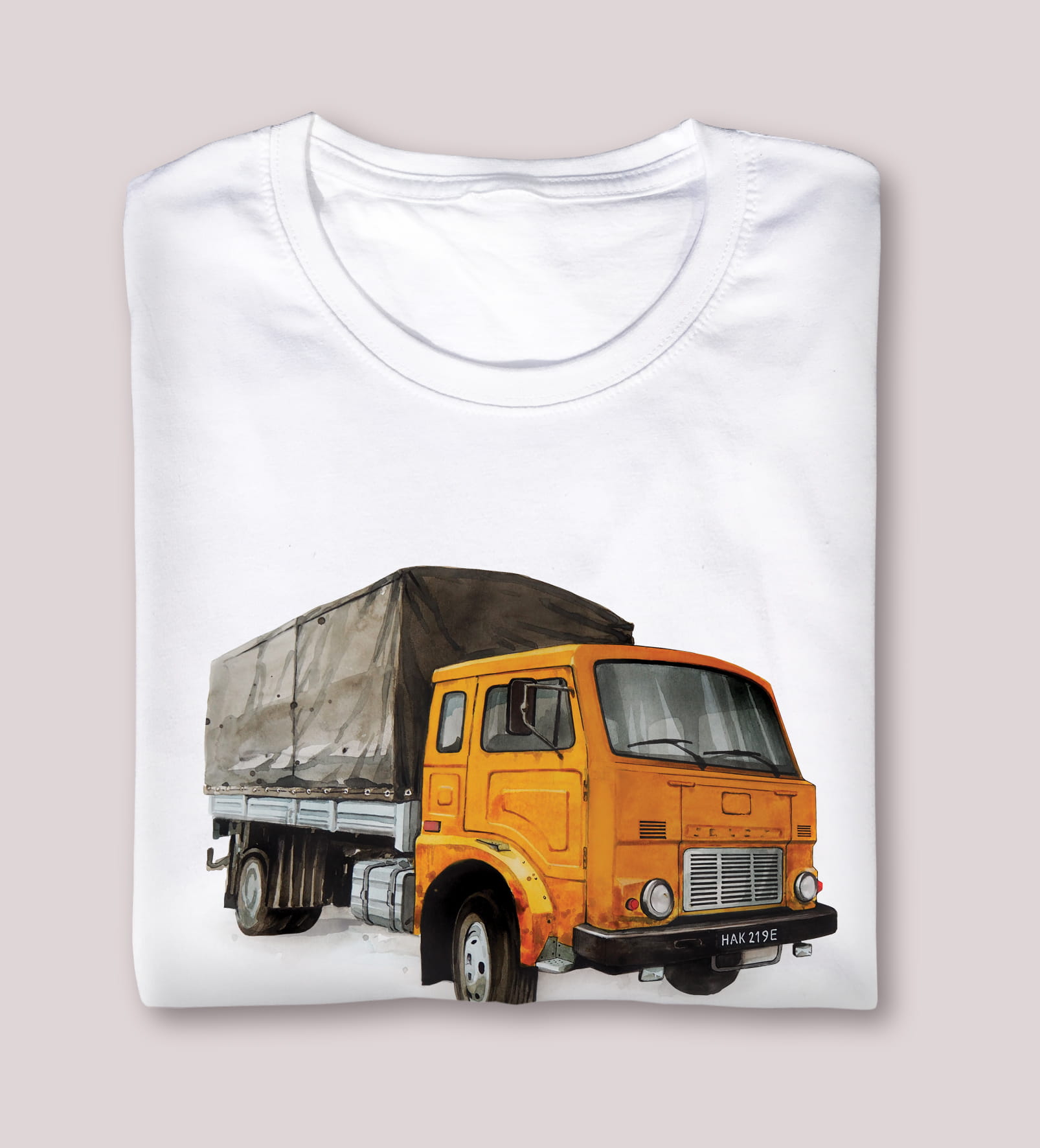 Jelcz — koszulka (Kolor koszulki: biały; Rozmiar: 9 - 11 lat; Rodzaj nadruku: Jelcz)