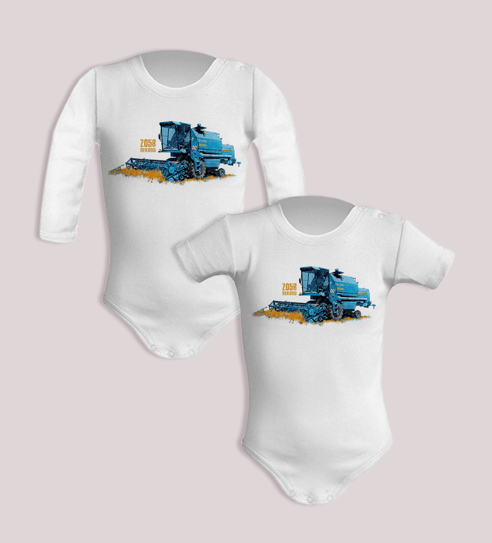 Bizon Rekord — body (Rozmiar: 9M; Długość rękawa: krótki; Rodzaj nadruku: Bizon Rekord)