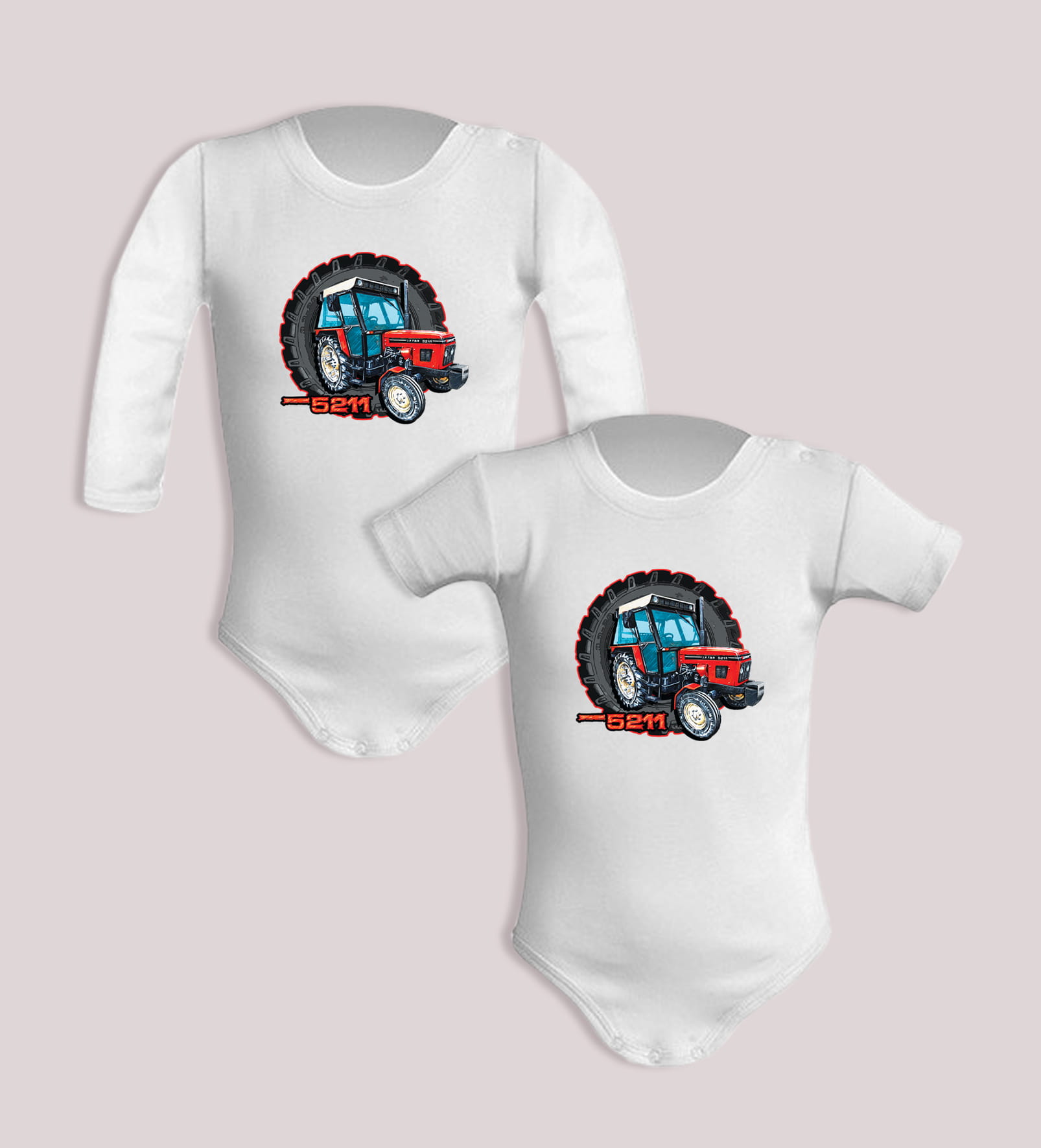 Zetor 5211 — body (Rozmiar: 9M; Długość rękawa: krótki; Rodzaj nadruku: Zetor 5211)