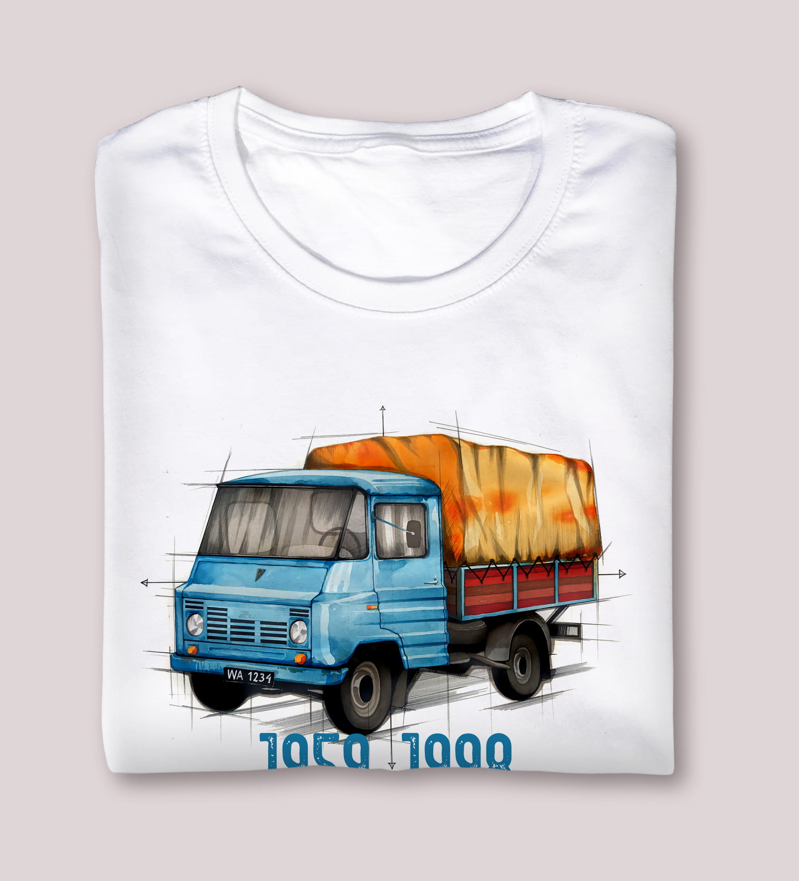 Żuk — koszulka (Kolor koszulki: biały; Rozmiar: 12 - 14 lat; Rodzaj nadruku: Żuk)