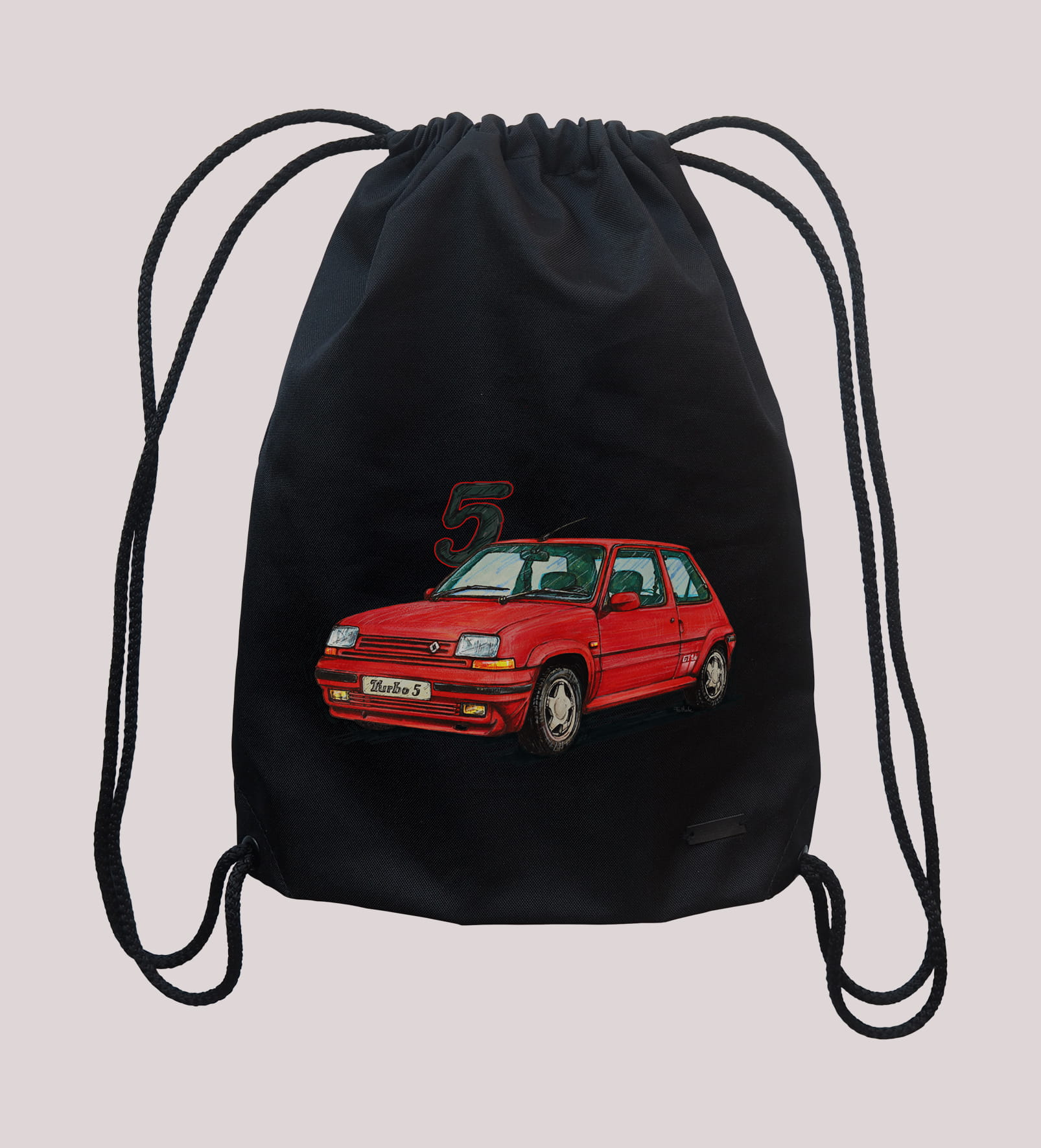 Renault 5 — plecak (Rodzaj nadruku: Renault 5)