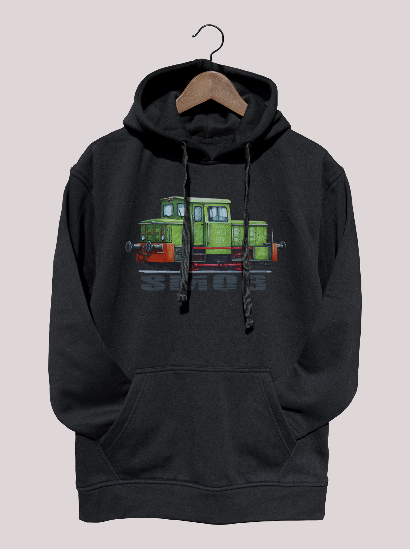 SM03 — bluza (Rozmiar: L; Kolor bluzy: czarny; Rodzaj nadruku: SM03)