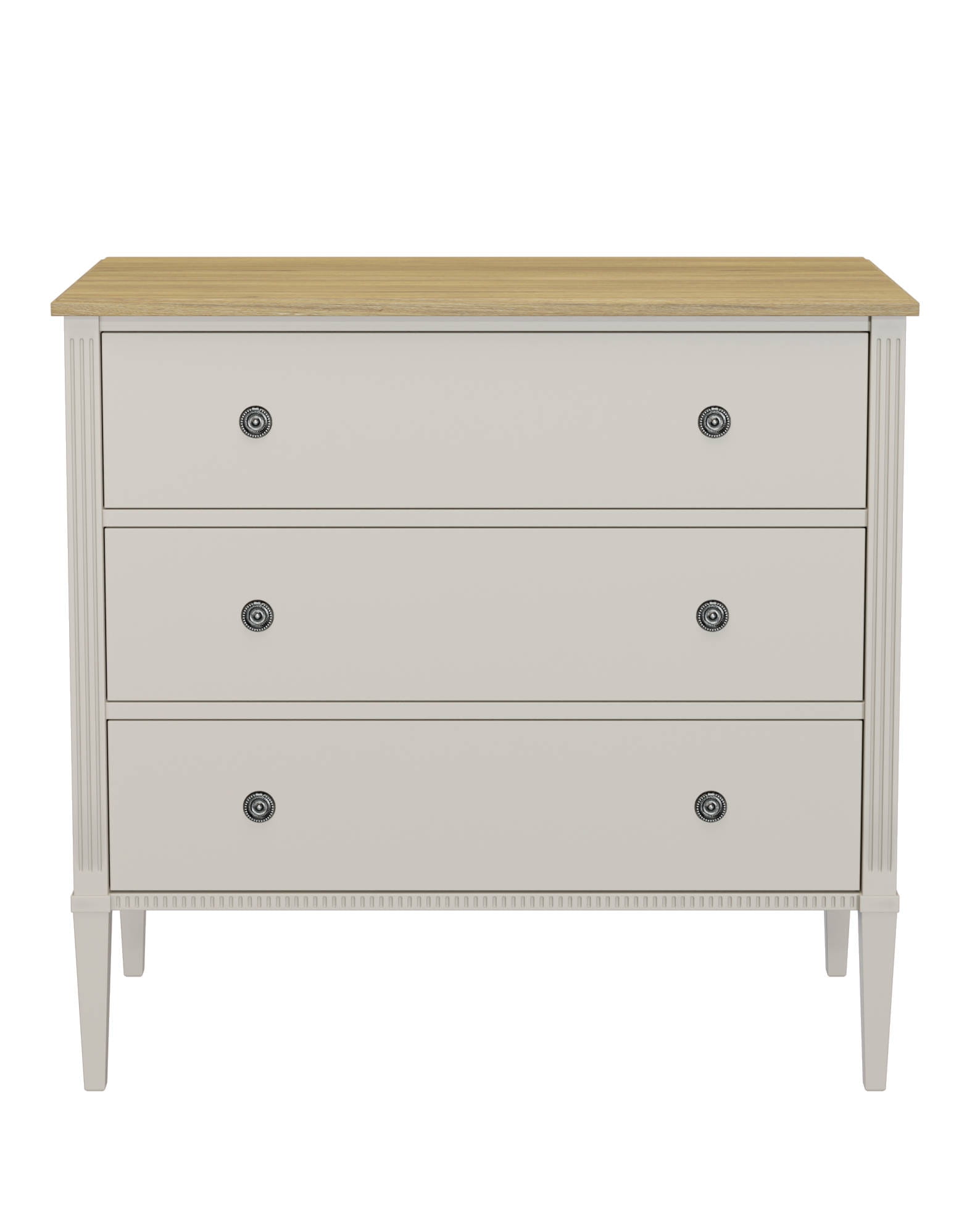 Eleanor Laura Ashley Komoda Jasno Szary 90x45x86cm