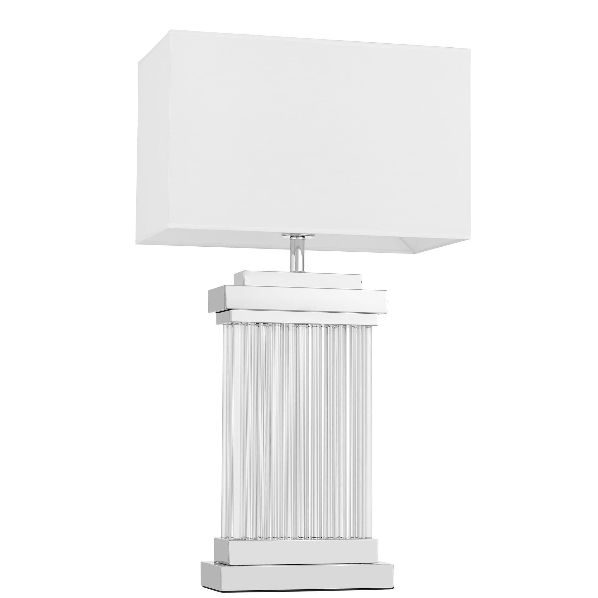 Lampa Stołowa Davis Srebrna Wys. 67cm