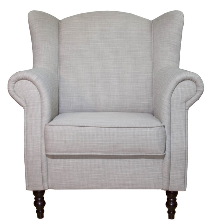 Wygodny Fotel Tapicerowany Typu Uszak Leon - Różne Kolory Tkanin