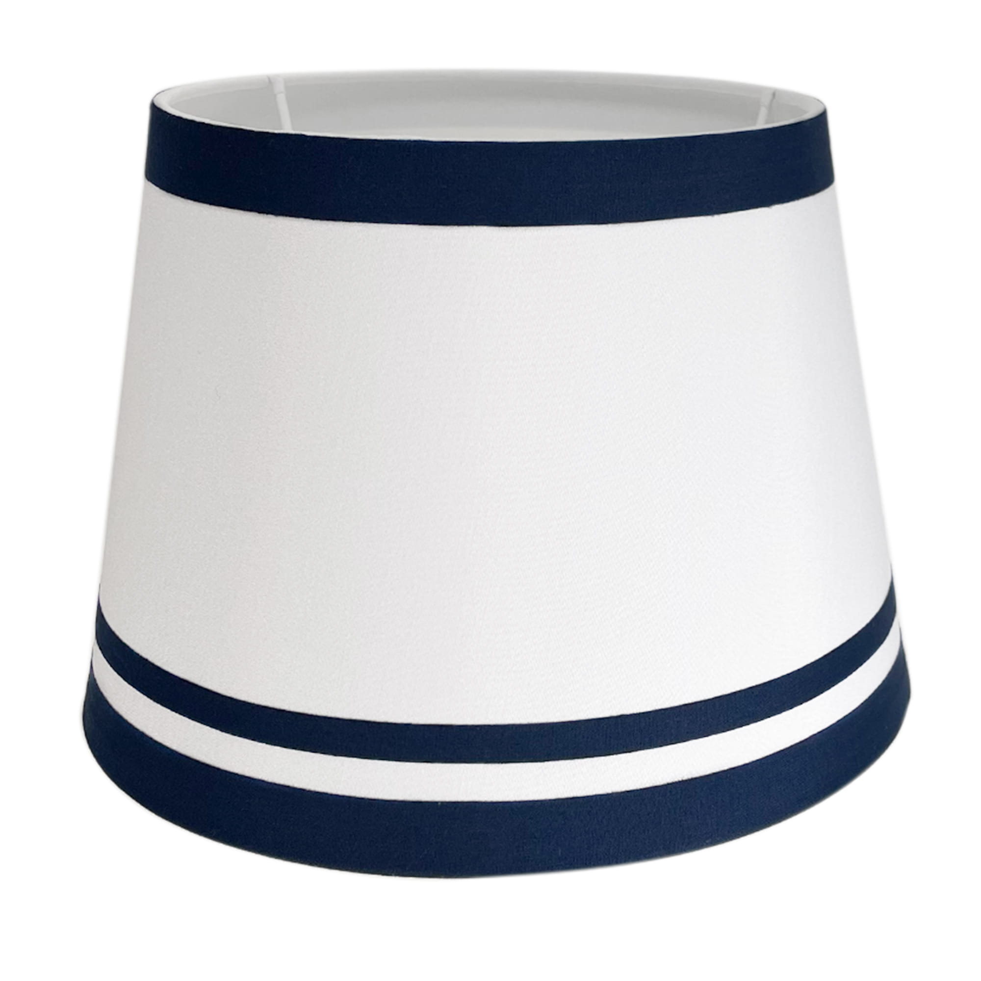 Abażur Riviera Biało-Granatowy 25x19x15cm