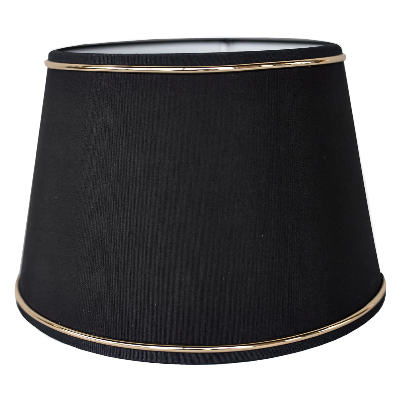 Abażur Chic Czarno-Złoty 20x15x13cm