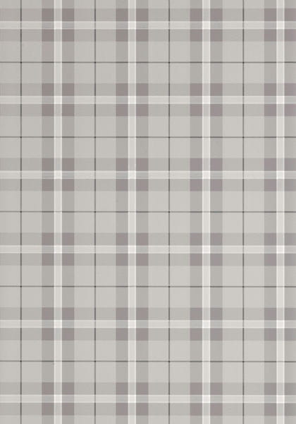 Tapeta Thibaut Winslow Plaid Szara