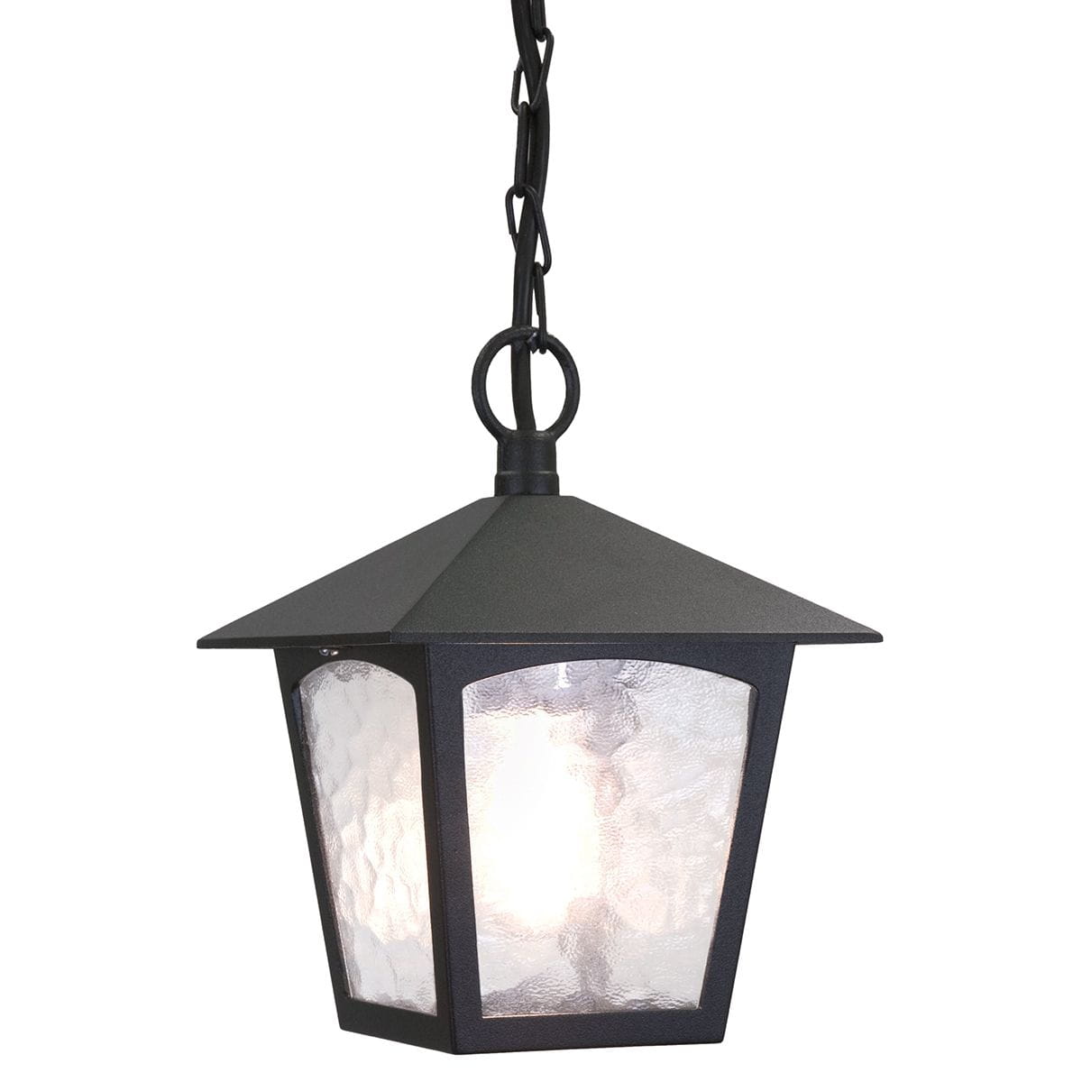 Lampa Zewnętrzna, Wisząca Yorkshire Czarna 18,5x28,5cm