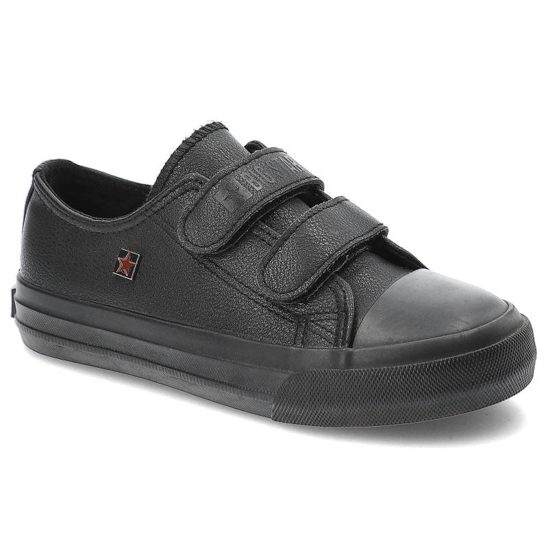 Czarne Trampki Big Star Dziecięce Modne Półbuty