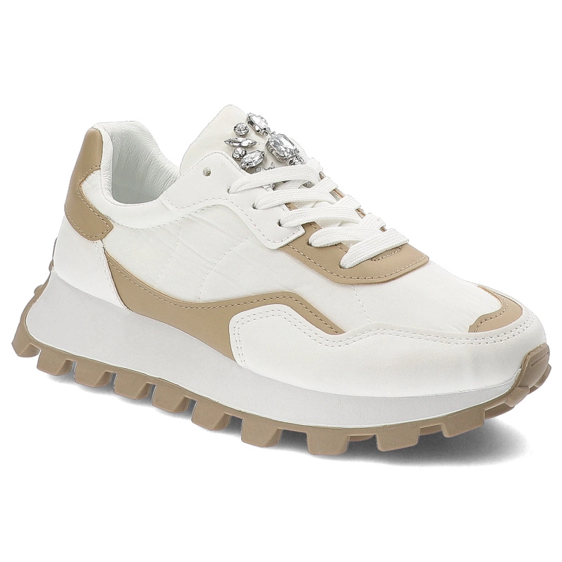 Białe Sneakersy Armodo Wygodne Obuwie Damskie