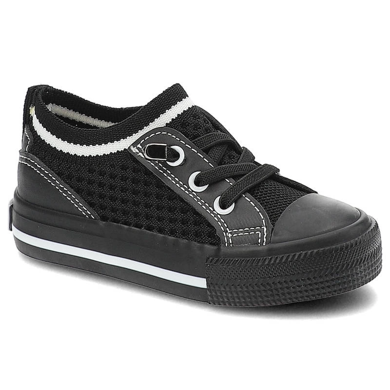 Czarne Dziecięce Wsuwane Trampki Big Star