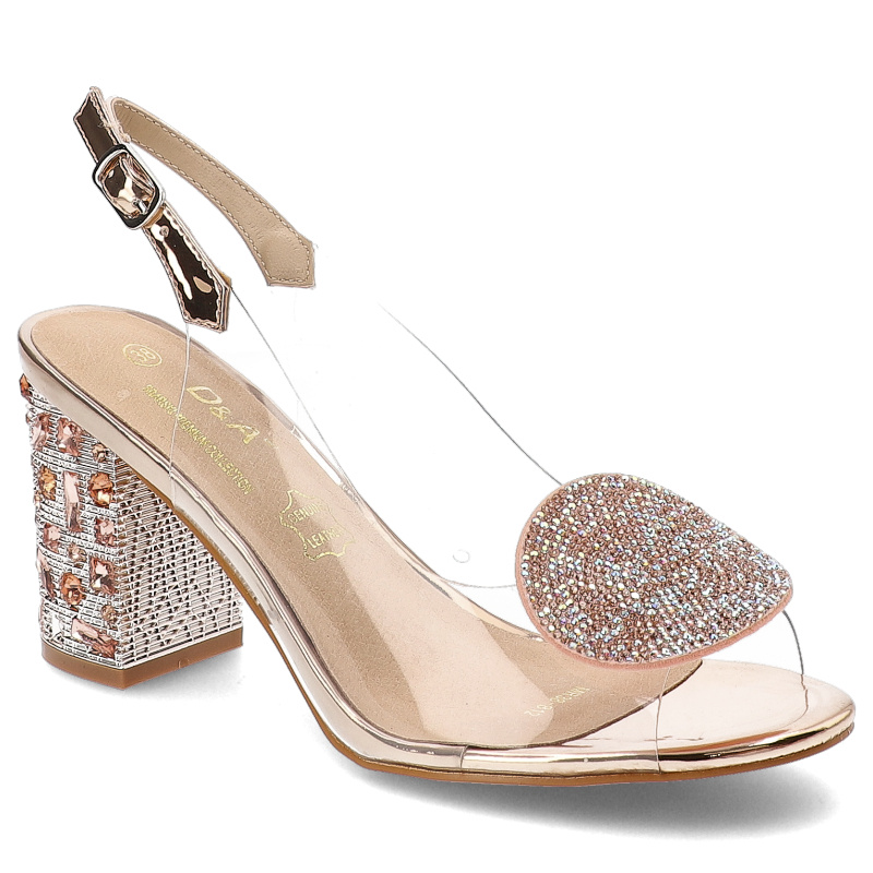 Różowe Sandały S.Barski Stylowe Obuwie Damskie