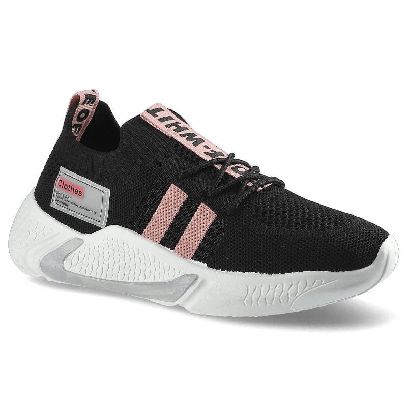 Sneakersy damskie Artiker, sznurowany fason cholewka tekstylna siateczkowa sportowa oddychająca konstrukcja elastyczna lekka forma amortyzująca podes