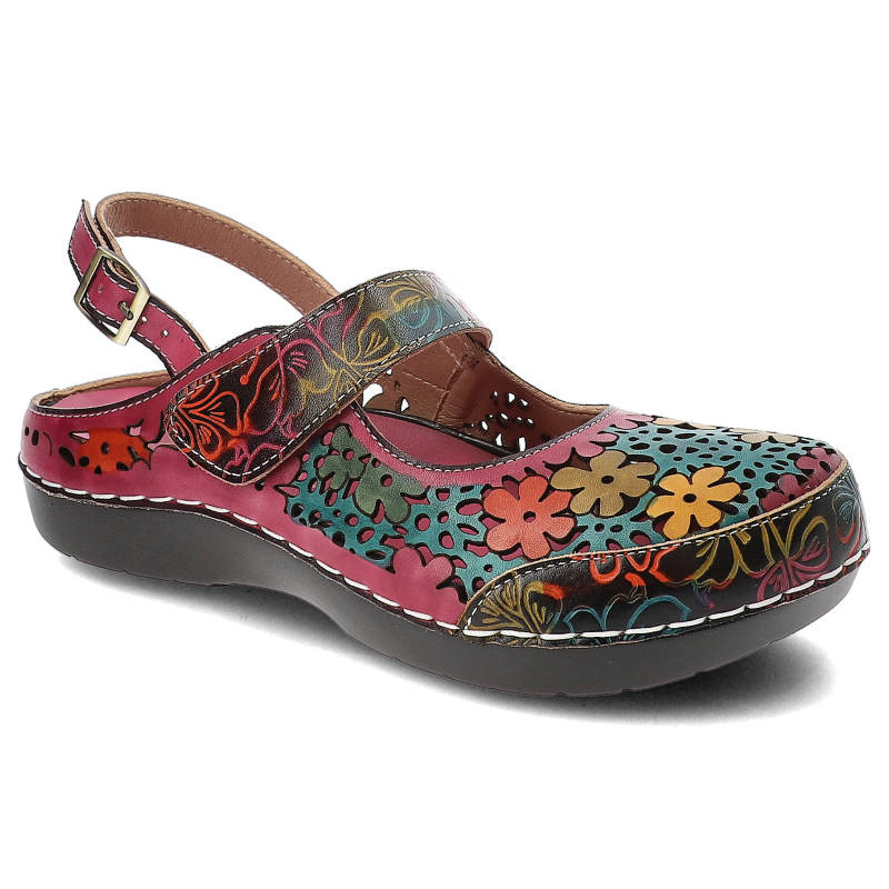 Kolorowe Sandały Laura Vita Stylowe Obuwie Damskie