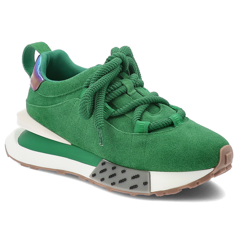 Zielone Sneakersy Artiker Modne Obuwie Damskie