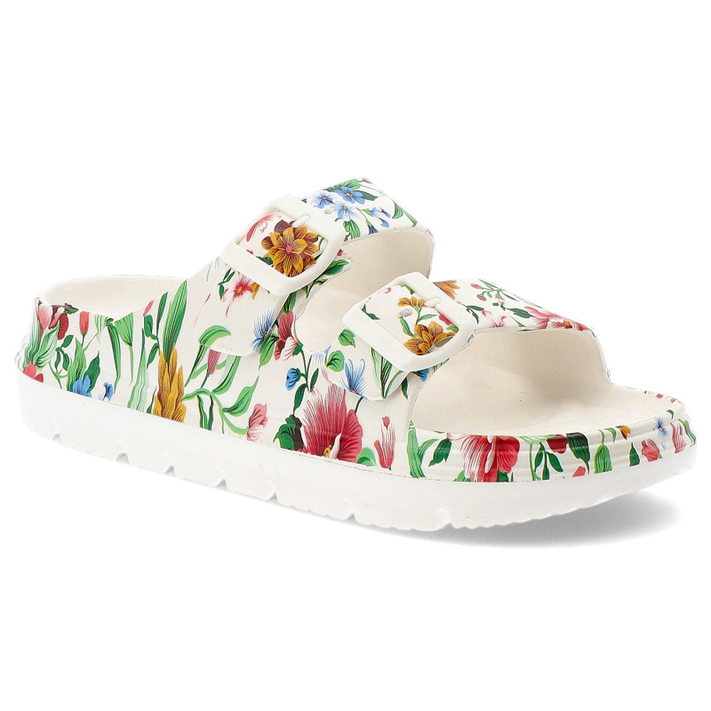 Kolorowe Klapki Laura Vita Modne Obuwie Damskie