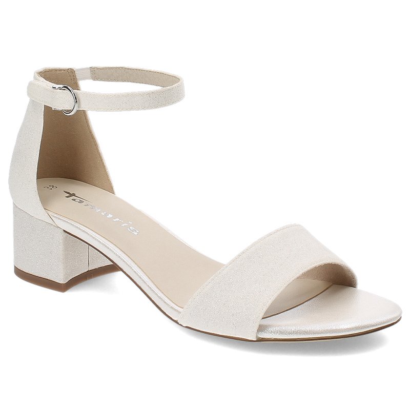 Białe Sandały Tamaris Eleganckie Obuwie Damskie