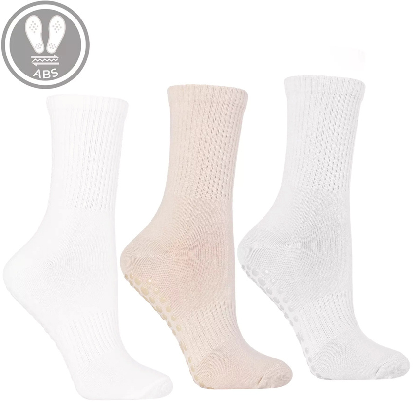 Antypoślizgowe Damskie Skarpety Za Kostkę Moraj Mix Kolor 3 Pary