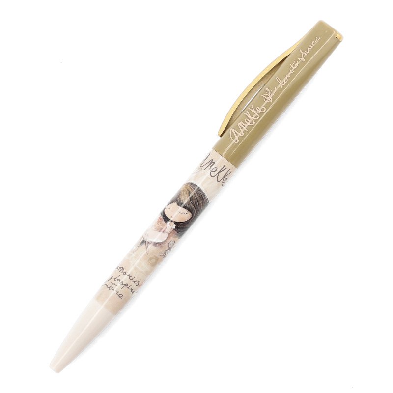 Złoty Długopis Z Niebieskim Wkładem Anekke Edycja Limitowana