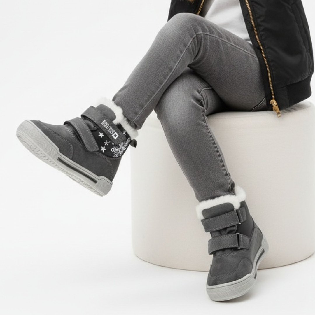 Czarne Botki Big Star Modne Buty Dziecięce