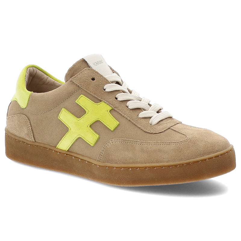 Beżowe Sneakersy Karino Sportowe Obuwie Damskie