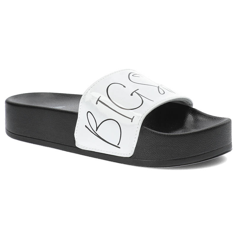 Białe Klapki Big Star Modne Buty Na Lato