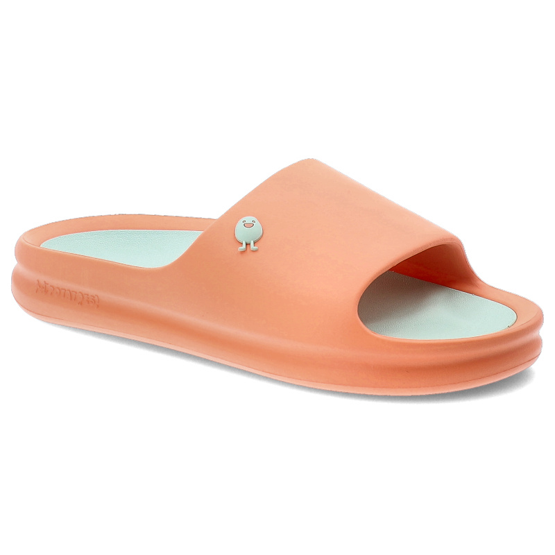 Pomarańczowe Klapki Damskie Hot Potatoes Z Wymienną Wkładką