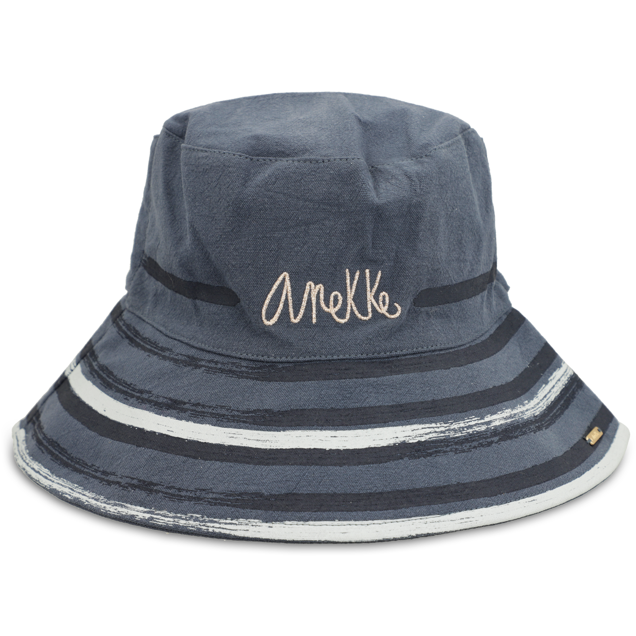 Granatowy Modny Kapelusz Damski Anekke