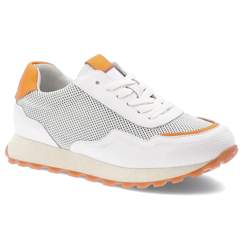 Białe Sneakersy Cambell Sportowe Obuwie Damskie