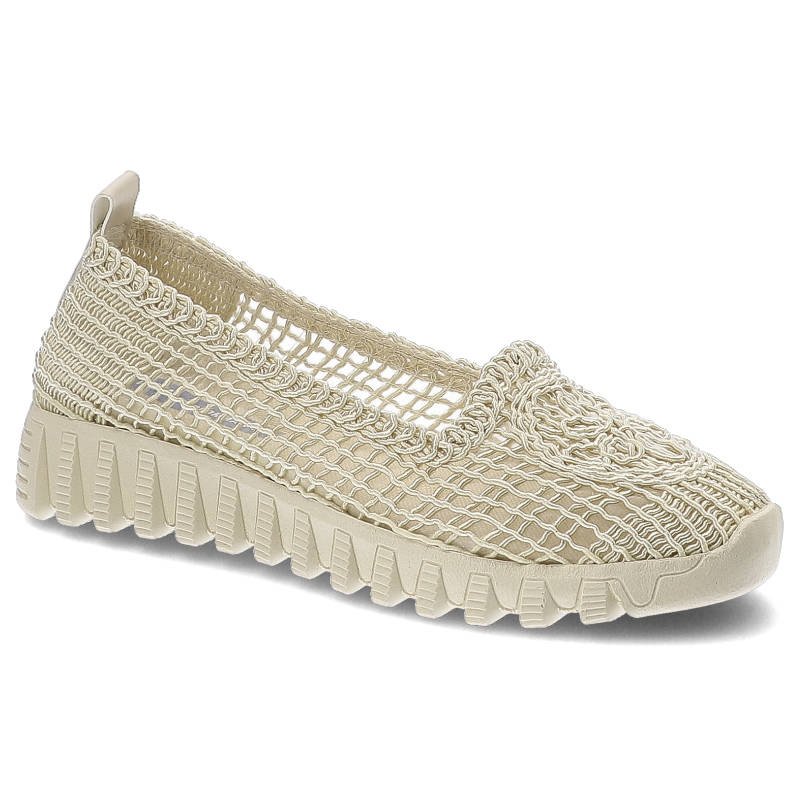 Półbuty damskie New Performance, z ażurowego materiału tekstylnego z wsuwaną konstrukcją elastycznym wykończeniem cholewki i masywną profilowaną pode