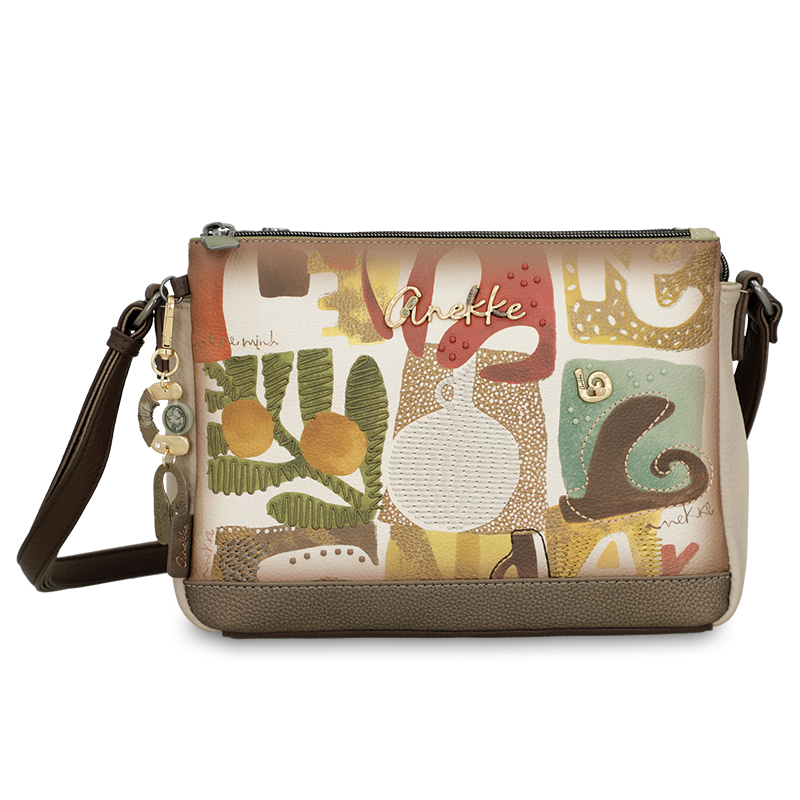 Brązowa Damska Torebka Anekke Z Laleczką