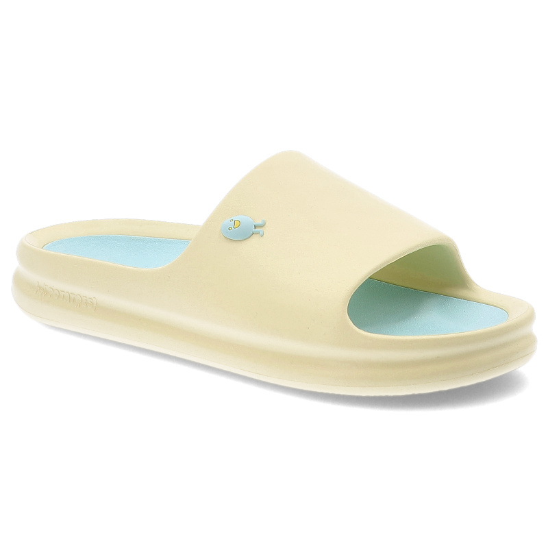 Żółte Klapki Damskie Hot Potatoes Z Wymienną Wkładką