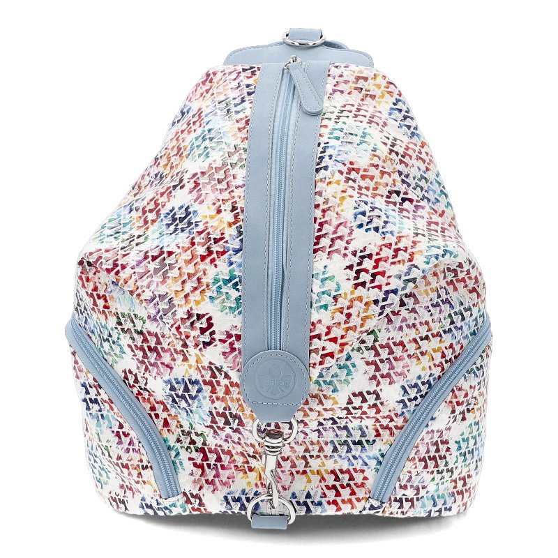 Niebieski Stylowy Damski Plecak Rieker