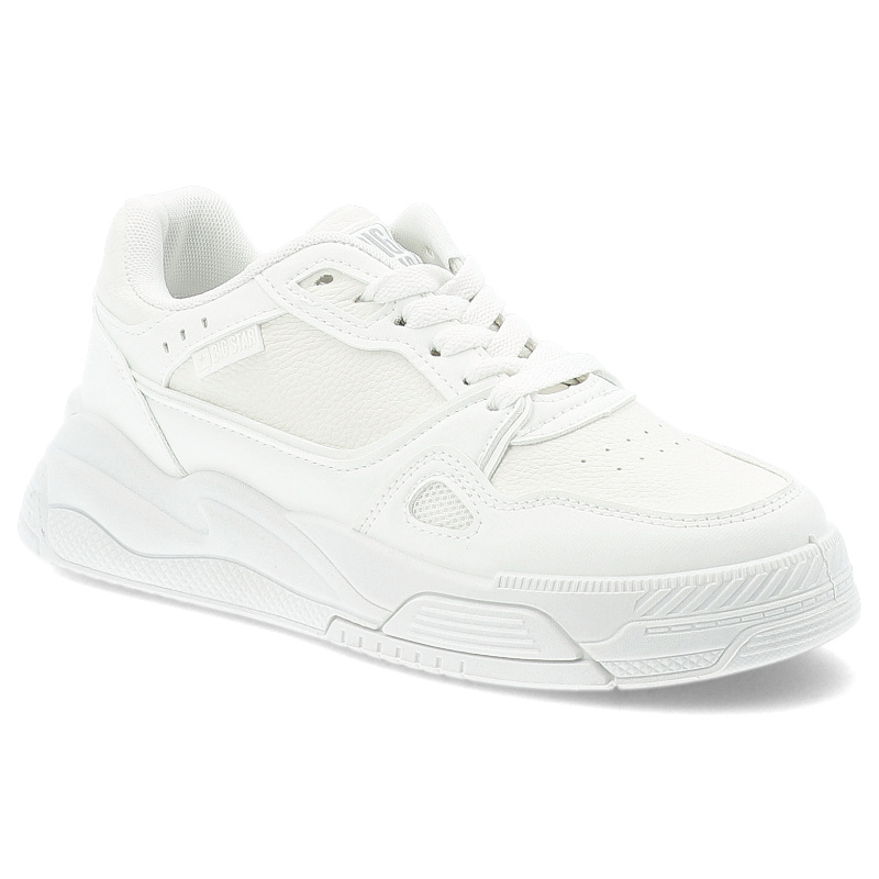 Białe Klasyczne Sneakersy Damskie Big Star