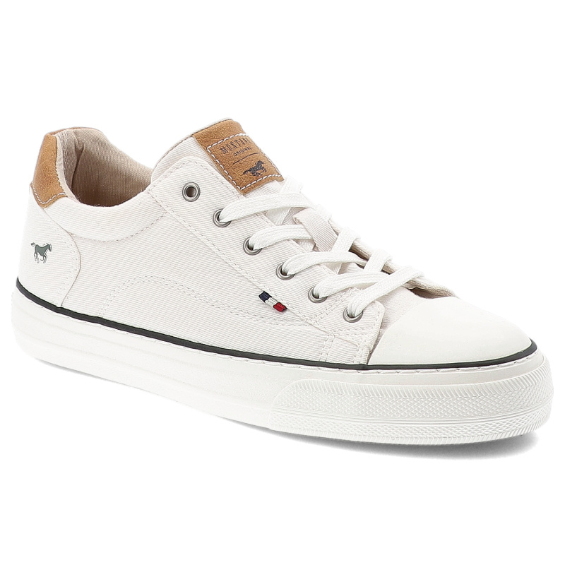 Białe Trampki Mustang Wygodne Sportowe Obuwie Damskie