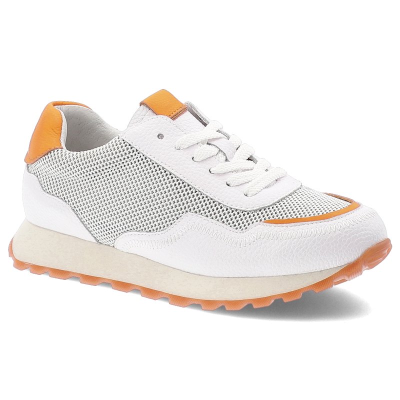 Białe Sneakersy Cambell Sportowe Obuwie Damskie