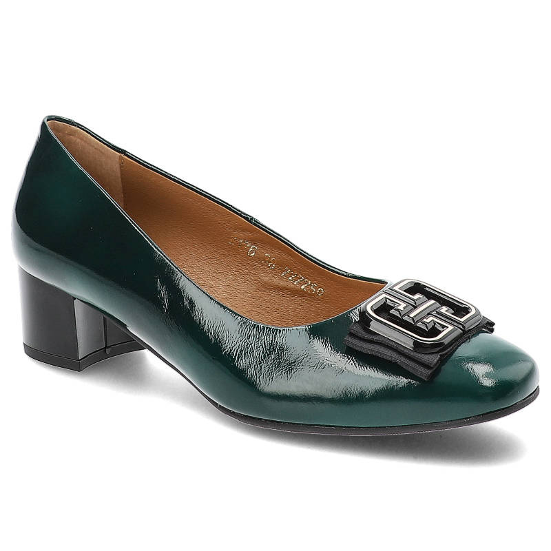 Zielone Czółenka Clasicco Damskie Eleganckie Obuwie