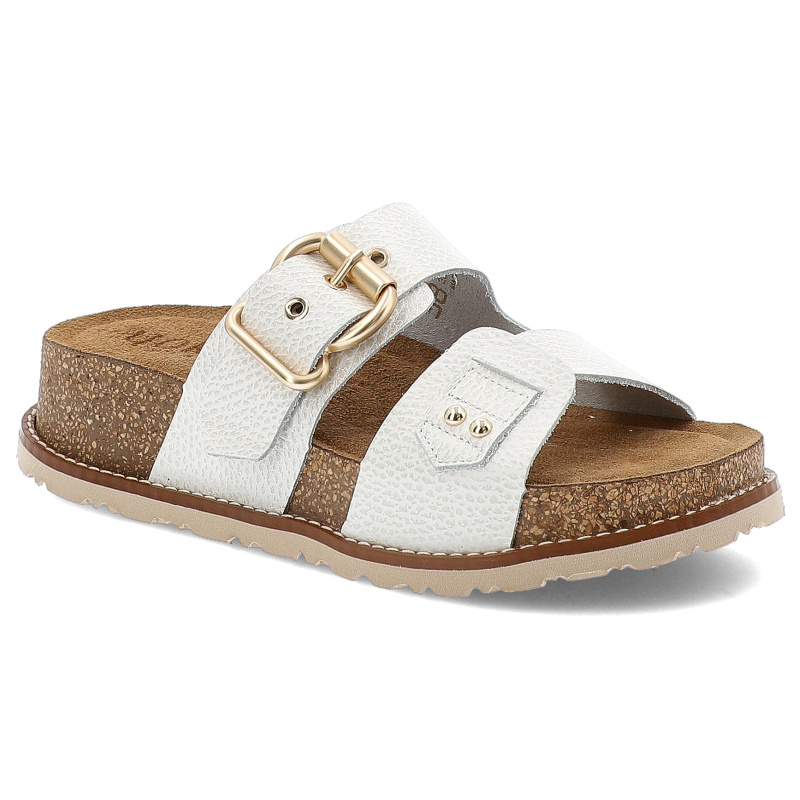 Białe Klapki Yokono Wygodne Obuwie Damskie