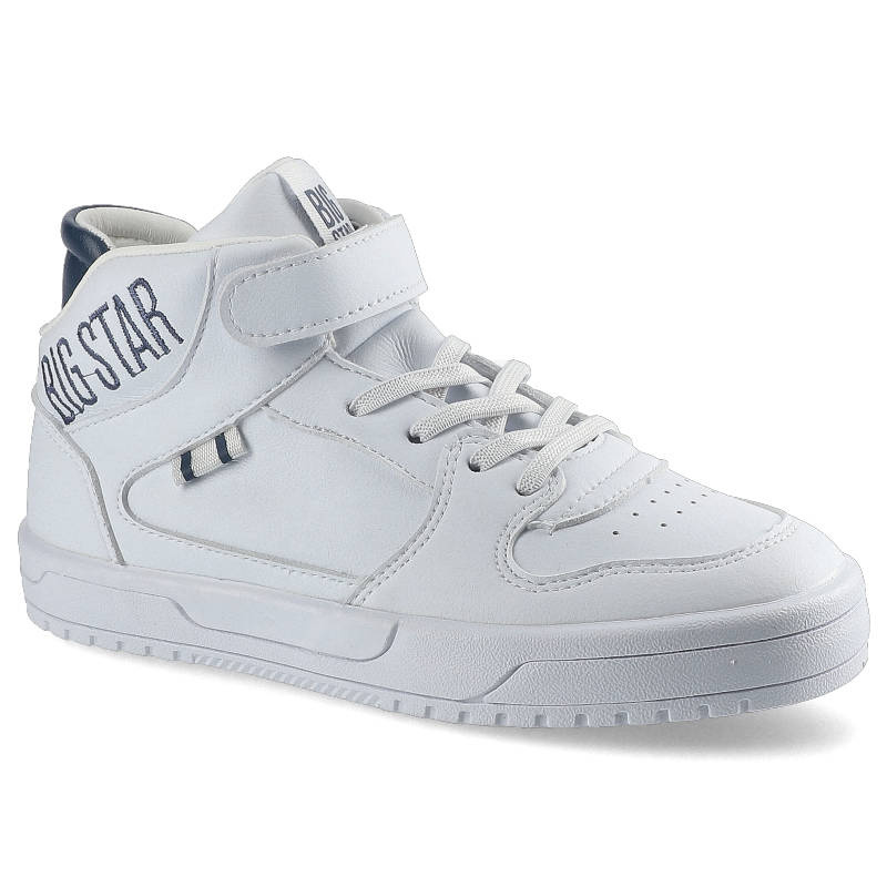 Sneakersy damskie Big Star, Wykonane z wysokiej jakości materiału syntetycznego z gładką perforowaną cholewką klasycznym wycięciem regulowanym zapięc