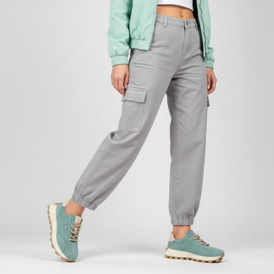 Zielone Sneakersy Filippo Modne Stylowe Obuwie Damskie