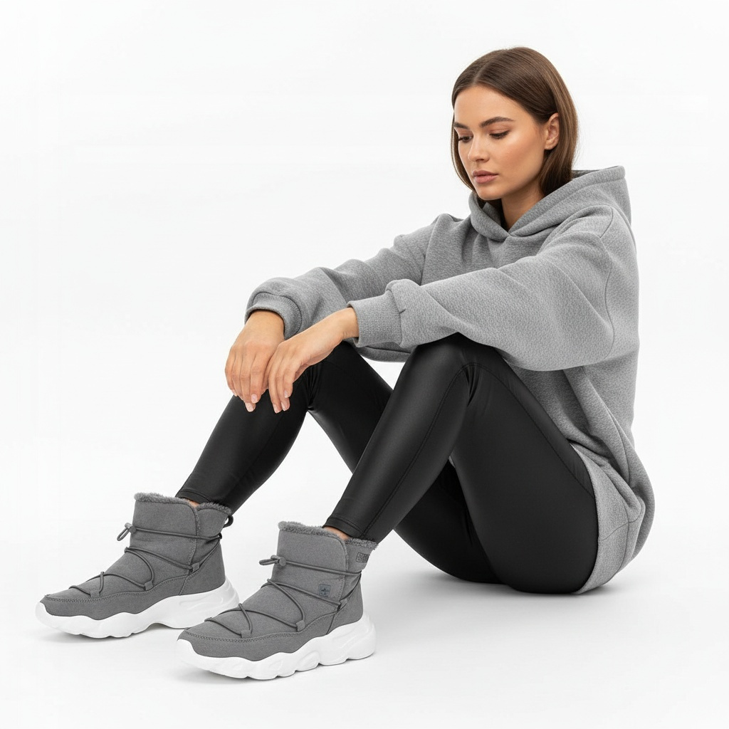 Botki damskie Big Star, cholewka z miękką wyściółką lekkie sznurowanie z regulacją elastyczna konstrukcja dopasowująca się do stopy gruba podeszwa, s