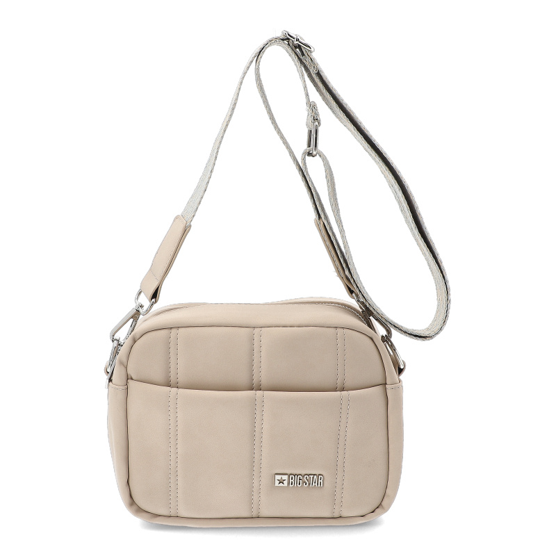 Beżowa Mała Damska Torebka Big Star