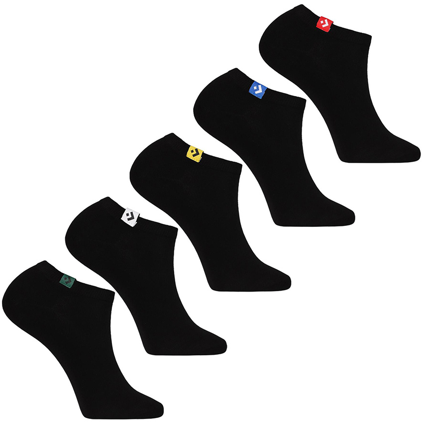 Czarne Męskie Stopki Moraj 2 Pary