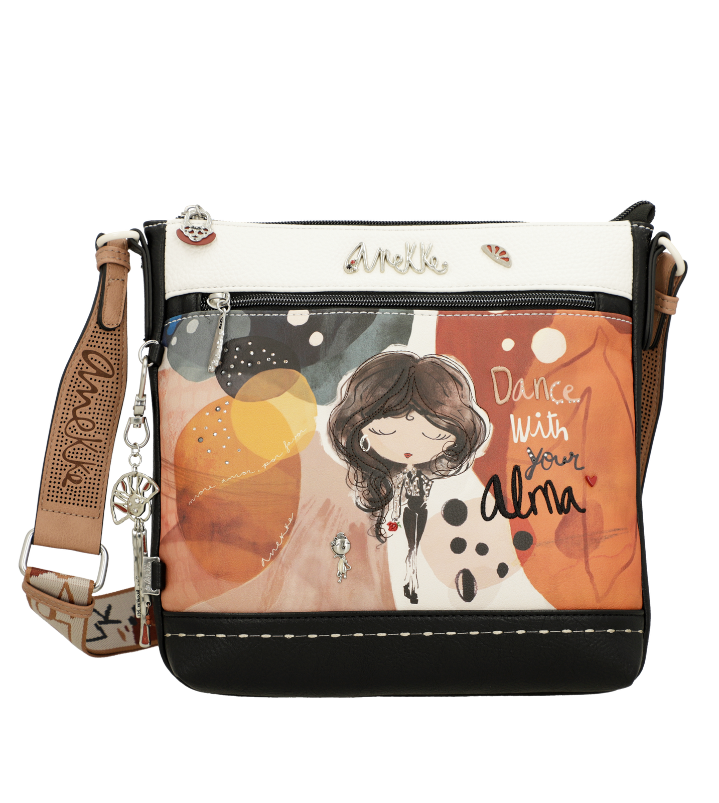 Pomarańczowa Torebka Damska Anekke Edycja Limitowana