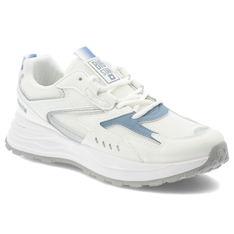 Białe Sneakersy Big Star Sportowe Obuwie Damskie