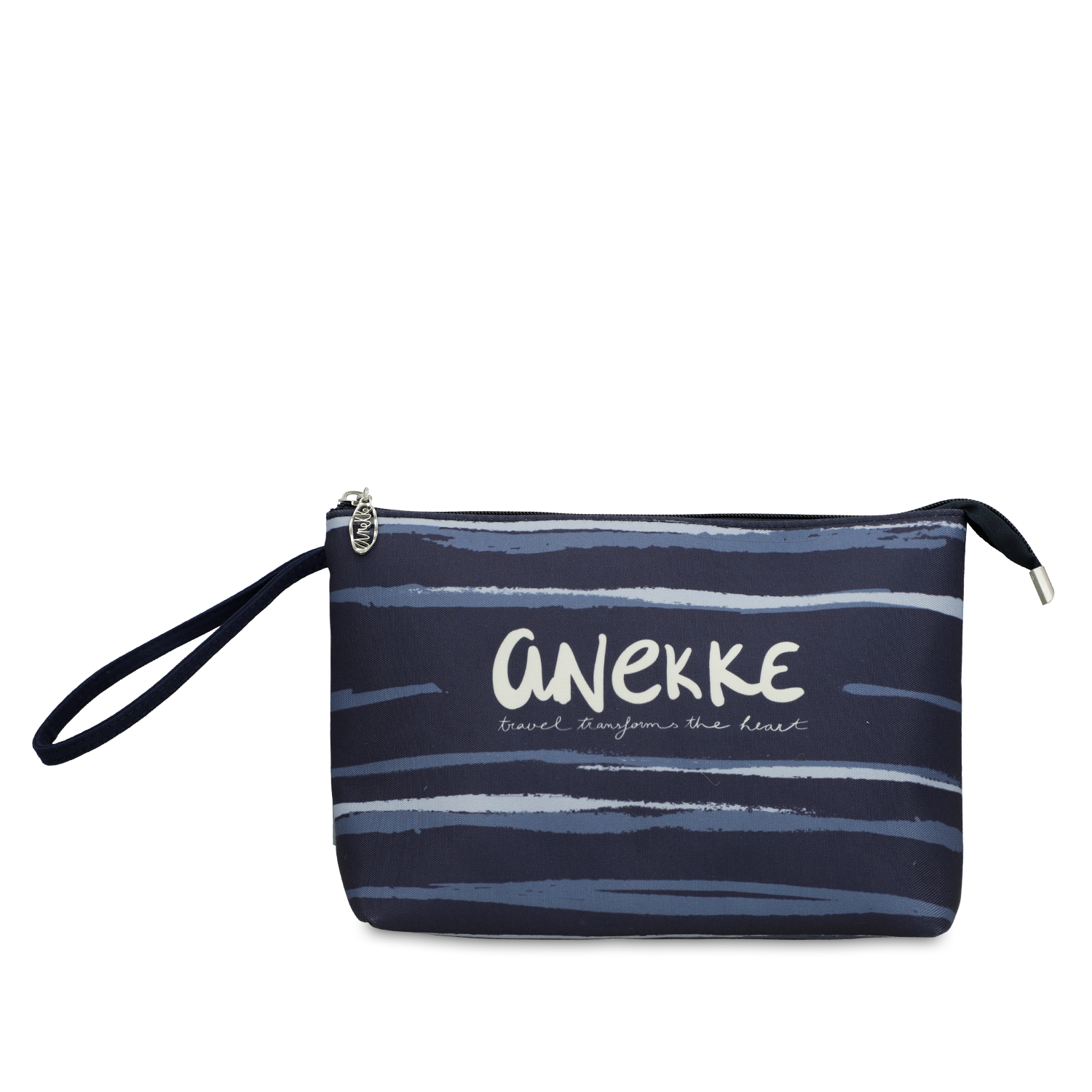 Granatowa Stylowa Damska Kosmetyczka Anekke